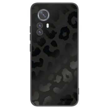 Picasee husă neagră din silicon pentru Xiaomi 12 Pro - Midnight Leopard