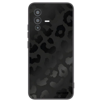 Picasee husă neagră din silicon pentru Vivo V23 5G - Midnight Leopard