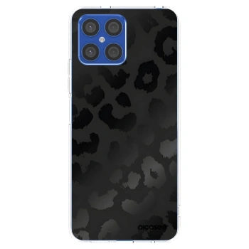 Picasee husă transparentă din silicon pentru Honor X8 4G - Midnight Leopard