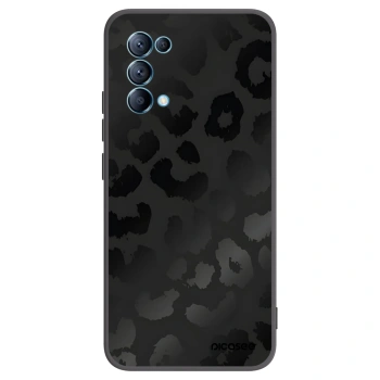 Picasee husă neagră din silicon pentru OPPO Reno 5 5G - Midnight Leopard