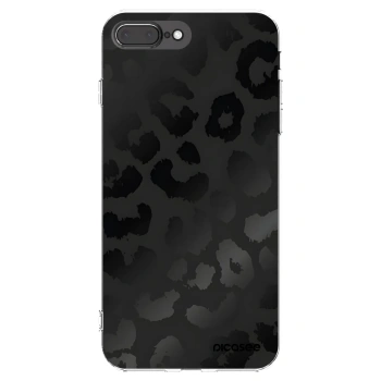Picasee husă transparentă din silicon pentru Apple iPhone 8 Plus - Midnight Leopard