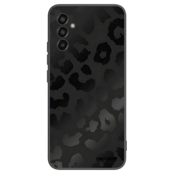 Picasee husă neagră din silicon pentru Samsung Galaxy M13 M135F - Midnight Leopard