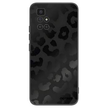 Picasee husă neagră din silicon pentru Xiaomi Redmi 10 (2022) - Midnight Leopard