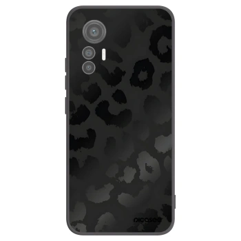Picasee husă neagră din silicon pentru Xiaomi 12 Lite - Midnight Leopard