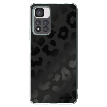 Picasee husă transparentă din silicon pentru Xiaomi Redmi Note 11 Pro+ 5G - Midnight Leopard