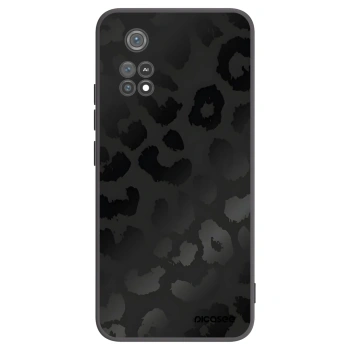 Picasee husă neagră din silicon pentru Xiaomi Poco M4 Pro - Midnight Leopard