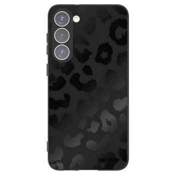Picasee husă neagră din silicon pentru Samsung Galaxy S23+ 5G - Midnight Leopard