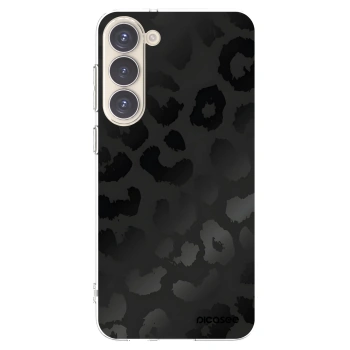 Picasee husă transparentă din silicon pentru Samsung Galaxy S23+ 5G - Midnight Leopard