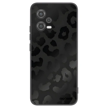 Picasee husă neagră din silicon pentru Xiaomi Poco X5 - Midnight Leopard