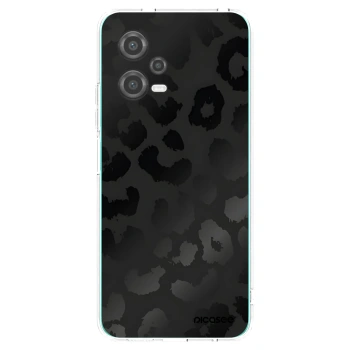 Picasee husă transparentă din silicon pentru Xiaomi Poco X5 - Midnight Leopard
