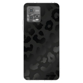 Picasee husă transparentă din silicon pentru Motorola Moto G72 - Midnight Leopard