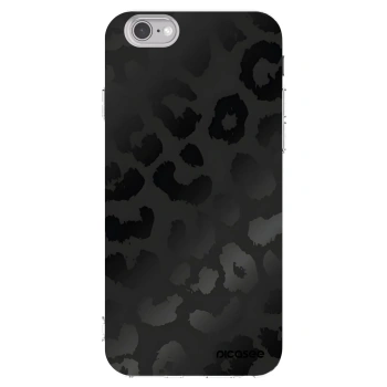 Picasee husă transparentă din silicon pentru Apple iPhone 6/6S - Midnight Leopard