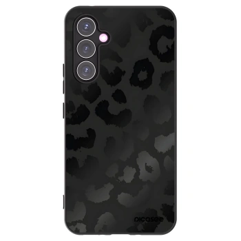 Picasee husă neagră din silicon pentru Samsung Galaxy A54 5G A546B - Midnight Leopard