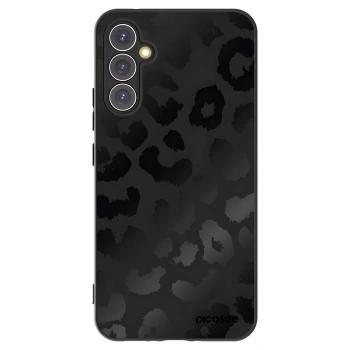 Picasee husă neagră din silicon pentru Samsung Galaxy A34 5G A346B - Midnight Leopard