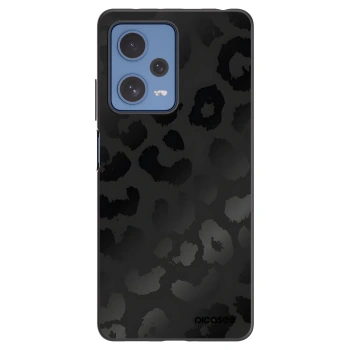 Picasee husă neagră din silicon pentru Xiaomi Redmi Note 12 Pro 5G - Midnight Leopard