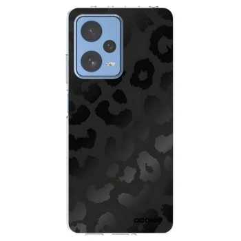 Picasee husă transparentă din silicon pentru Xiaomi Redmi Note 12 Pro 5G - Midnight Leopard