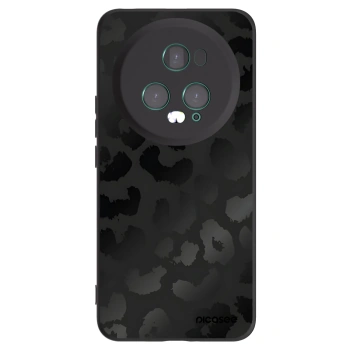 Picasee husă neagră din silicon pentru Honor Magic5 Pro - Midnight Leopard