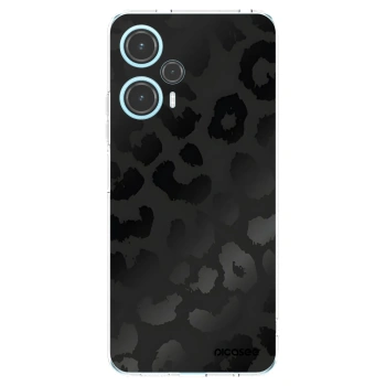 Picasee husă transparentă din silicon pentru Xiaomi Poco F5 - Midnight Leopard