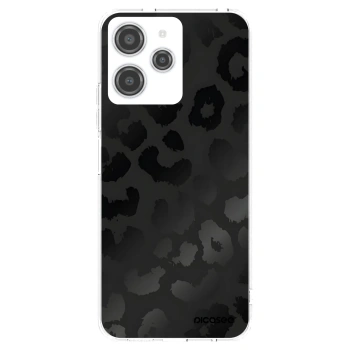 Picasee husă transparentă din silicon pentru Xiaomi Redmi 12 4G - Midnight Leopard