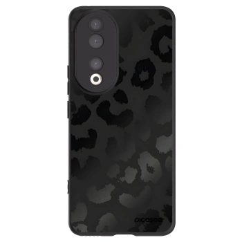 Picasee husă neagră din silicon pentru Honor 90 5G - Midnight Leopard