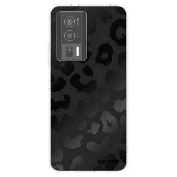 Picasee husă transparentă din silicon pentru Xiaomi Poco F5 Pro 5G - Midnight Leopard