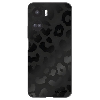 Picasee husă neagră din silicon pentru Honor 90 Lite 5G - Midnight Leopard