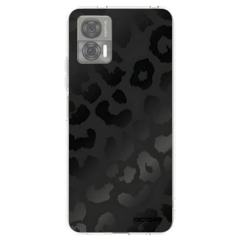 Picasee husă transparentă din silicon pentru Motorola Edge 30 Neo - Midnight Leopard