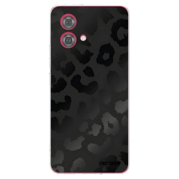 Picasee husă transparentă din silicon pentru Motorola Moto G84 5G - Midnight Leopard