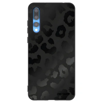Picasee husă neagră din silicon pentru Huawei P20 Pro - Midnight Leopard