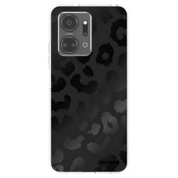 Picasee husă transparentă din silicon pentru Honor X7a - Midnight Leopard