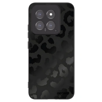 Picasee husă neagră din silicon pentru Xiaomi 14 - Midnight Leopard