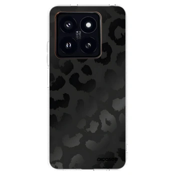 Picasee husă transparentă din silicon pentru Xiaomi 14 Pro - Midnight Leopard