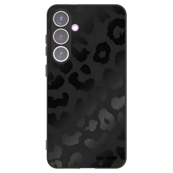 Picasee husă neagră din silicon pentru Samsung Galaxy S24+ S926B 5G - Midnight Leopard