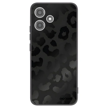 Picasee husă neagră din silicon pentru Xiaomi Redmi 12 5G - Midnight Leopard