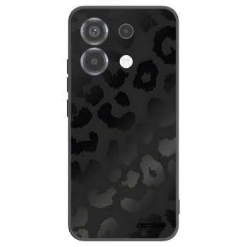 Picasee husă neagră din silicon pentru Xiaomi Poco X6 - Midnight Leopard