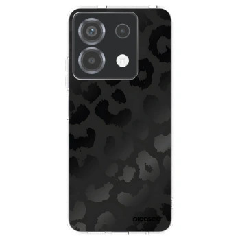 Picasee husă transparentă din silicon pentru Xiaomi Poco X6 - Midnight Leopard