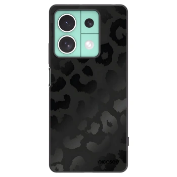 Picasee husă neagră din silicon pentru Xiaomi Redmi Note 13 5G - Midnight Leopard