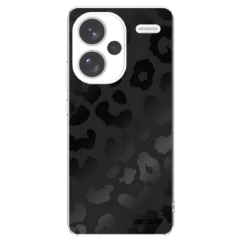 Picasee husă transparentă din silicon pentru Xiaomi Redmi Note 13 Pro+ 5G - Midnight Leopard