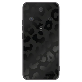 Picasee husă neagră din silicon pentru Honor Magic6 Lite 5G - Midnight Leopard