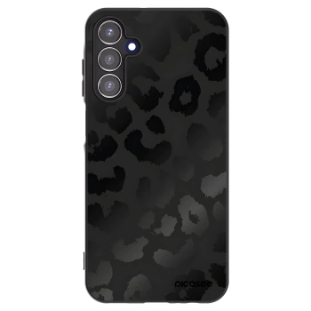 Picasee husă neagră din silicon pentru Samsung Galaxy A15 A155F 4G - Midnight Leopard