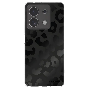 Picasee husă transparentă din silicon pentru Xiaomi Redmi Note 13 4G - Midnight Leopard
