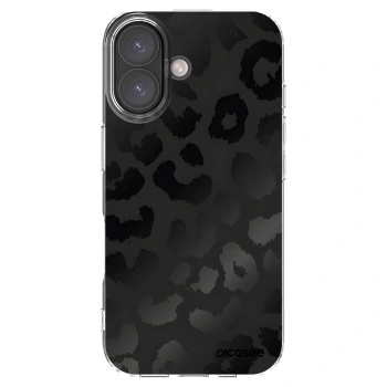 Picasee husă transparentă din silicon pentru Apple iPhone 16 - Midnight Leopard