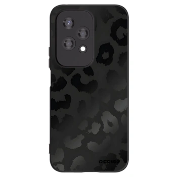 Picasee husă neagră din silicon pentru Honor 200 Lite - Midnight Leopard