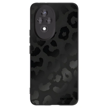 Picasee husă neagră din silicon pentru Honor 200 5G - Midnight Leopard