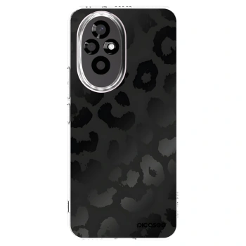 Picasee husă transparentă din silicon pentru Honor 200 5G - Midnight Leopard