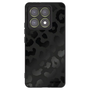 Picasee husă neagră din silicon pentru Xiaomi 14T - Midnight Leopard