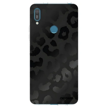 Picasee husă transparentă din silicon pentru Huawei Y7 2019 - Midnight Leopard