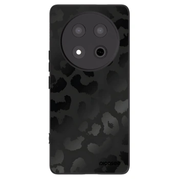 Picasee husă neagră din silicon pentru Honor Magic7 Lite 5G - Midnight Leopard
