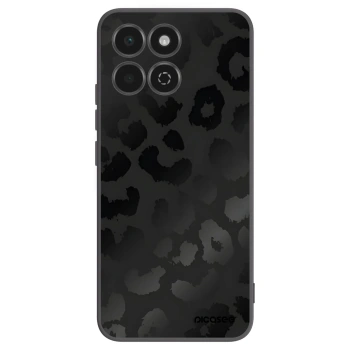 Picasee husă neagră din silicon pentru Honor 200 Smart 5G - Midnight Leopard