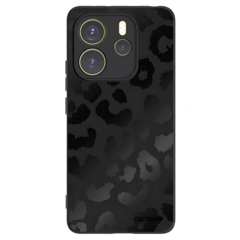 Picasee husă neagră din silicon pentru Xiaomi Redmi Note 14 4G - Midnight Leopard